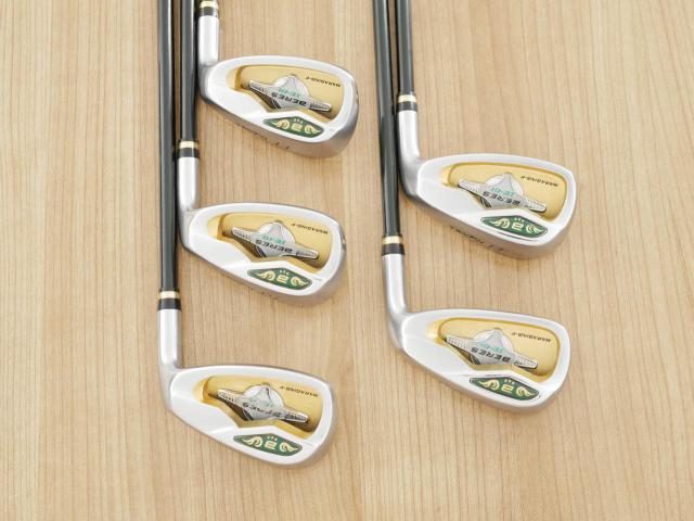Iron set : Honma : **ก้าน 3 ดาว** ชุดเหล็ก Honma Beres IE-01 (ใบใหญ่ ลอยง่าย เหมาะกับซีเนียร์) มีเหล็ก 7-11 (5 ชิ้น) ก้าน ARMRQ 6 (45) Flex R (3 ดาว)