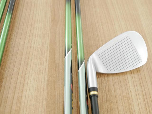 Iron set : Honma : **ก้าน 3 ดาว** ชุดเหล็ก Honma Beres IE-01 (ใบใหญ่ ลอยง่าย เหมาะกับซีเนียร์) มีเหล็ก 7-11 (5 ชิ้น) ก้าน ARMRQ 6 (45) Flex R (3 ดาว)
