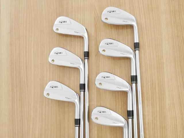 Iron set : Honma : ชุดเหล็ก Honma Tour World TR21X (ออกปี 2021 ตีง่าย ไกล) มีเหล็ก 5-11 (7 ชิ้น) ก้านเหล็ก NS Pro 950 NEO Flex R