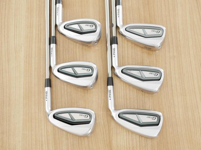 Iron set : Ping : ชุดเหล็ก Ping G730 (รุ่นล่าสุด ปี 2024 Japan Spec. ใบใหญ่ ง่ายที่สุด ไกลที่สุดของ Ping) มีเหล็ก 6-Pw,Aw (6 ชิ้น) ก้านกราไฟต์ Ping Tour 2.0 85 Flex S