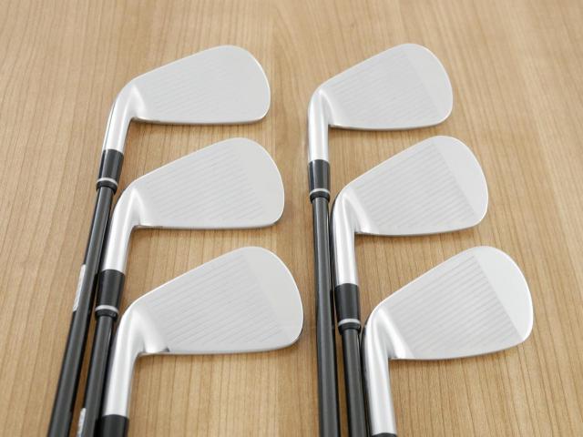 Iron set : PRGR : ชุดเหล็ก PRGR 02 Forged (ปี 2023 นุ่มมาก หายาก) มีเหล็ก 5-Pw (6 ชิ้น) ก้านกราไฟต์ Mitsubishi Diamana Flex SR