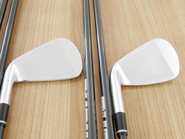 Iron set : PRGR : ชุดเหล็ก PRGR 02 Forged (ปี 2023 นุ่มมาก หายาก) มีเหล็ก 5-Pw (6 ชิ้น) ก้านกราไฟต์ Mitsubishi Diamana Flex SR