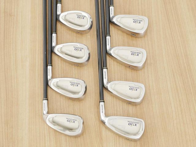 Iron set : XXIO : ชุดเหล็ก XXIO Tour Special (ใบใหญ่ ตีง่าย) มีเหล็ก 5-Pw,Aw,Sw (8 ชิ้น) ก้านกราไฟต์ Flex R