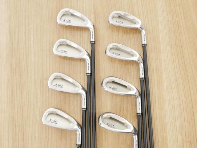 Iron set : XXIO : ชุดเหล็ก XXIO Tour Special (ใบใหญ่ ตีง่าย) มีเหล็ก 5-Pw,Aw,Sw (8 ชิ้น) ก้านกราไฟต์ Flex R