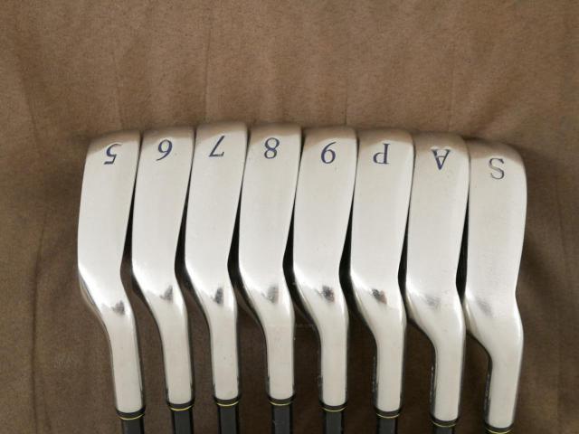 Iron set : XXIO : ชุดเหล็ก XXIO Tour Special (ใบใหญ่ ตีง่าย) มีเหล็ก 5-Pw,Aw,Sw (8 ชิ้น) ก้านกราไฟต์ Flex R