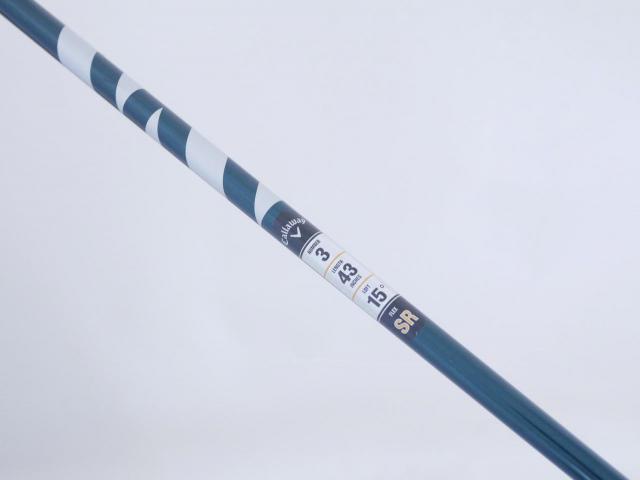 Fairway Wood : callaway : หัวไม้ 3 Callaway ELYTE (ออกปี 2025) Loft 15 ก้าน Fujikura VENTUS 5 Flex SR