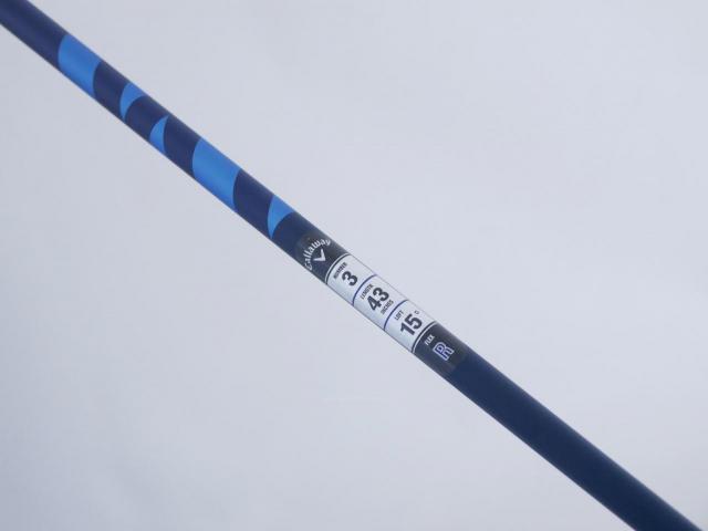Fairway Wood : callaway : หัวไม้ 3 Callaway Paradym (รุ่นปี 2023 Japan Spec.) Loft 15 (ปรับได้) ก้าน Fujikura Ventus TR 5 Flex R