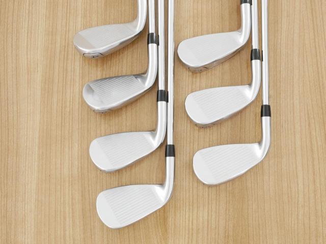 Iron set : Titleist : ชุดเหล็ก Titleist VG3 Type D Forged (รุ่นปี 2019 Japan Spec. ตีง่ายและไกลที่สุดของ Titleist) มีเหล็ก 5-Pw,Aw (7 ชิ้น) ก้านเหล็ก NS Pro Zelos 8 Flex R