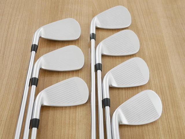 Iron set : Titleist : ชุดเหล็ก Titleist VG3 Type D Forged (รุ่นปี 2019 Japan Spec. ตีง่ายและไกลที่สุดของ Titleist) มีเหล็ก 5-Pw,Aw (7 ชิ้น) ก้านเหล็ก NS Pro Zelos 8 Flex R