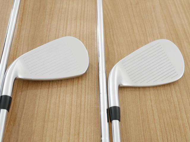 Iron set : Titleist : ชุดเหล็ก Titleist VG3 Type D Forged (รุ่นปี 2019 Japan Spec. ตีง่ายและไกลที่สุดของ Titleist) มีเหล็ก 5-Pw,Aw (7 ชิ้น) ก้านเหล็ก NS Pro Zelos 8 Flex R