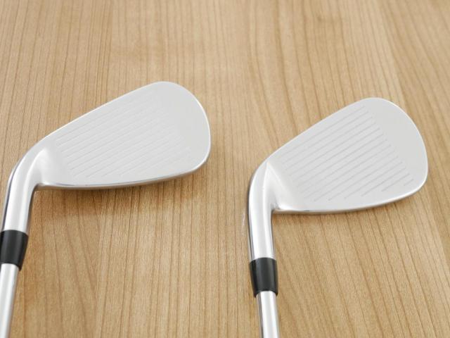 Iron set : Titleist : ชุดเหล็ก Titleist VG3 Type D Forged (รุ่นปี 2019 Japan Spec. ตีง่ายและไกลที่สุดของ Titleist) มีเหล็ก 5-Pw,Aw (7 ชิ้น) ก้านเหล็ก NS Pro Zelos 8 Flex R