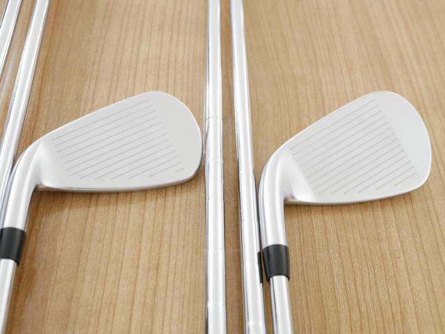 Iron set : Titleist : ชุดเหล็ก Titleist VG3 Type D Forged (รุ่นปี 2019 Japan Spec. ตีง่ายและไกลที่สุดของ Titleist) มีเหล็ก 5-Pw,Aw (7 ชิ้น) ก้านเหล็ก NS Pro Zelos 8 Flex R