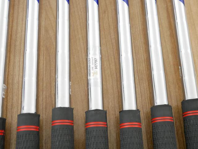 Iron set : Titleist : ชุดเหล็ก Titleist VG3 Type D Forged (รุ่นปี 2019 Japan Spec. ตีง่ายและไกลที่สุดของ Titleist) มีเหล็ก 5-Pw,Aw (7 ชิ้น) ก้านเหล็ก NS Pro Zelos 8 Flex R