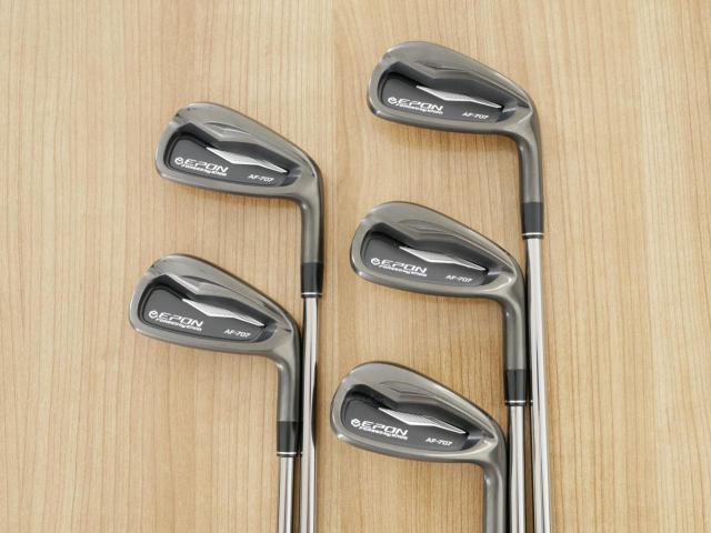 Iron set : Epon : ชุดเหล็ก EPON AF-707 Black Forged (หายากมาก ออกปี 2024 ใบใหญ่ ตีง่าย ไกล) มีเหล็ก 6-Pw (5 ชิ้น) ก้าน Fujikura Diamond Speeder 8 Flex S