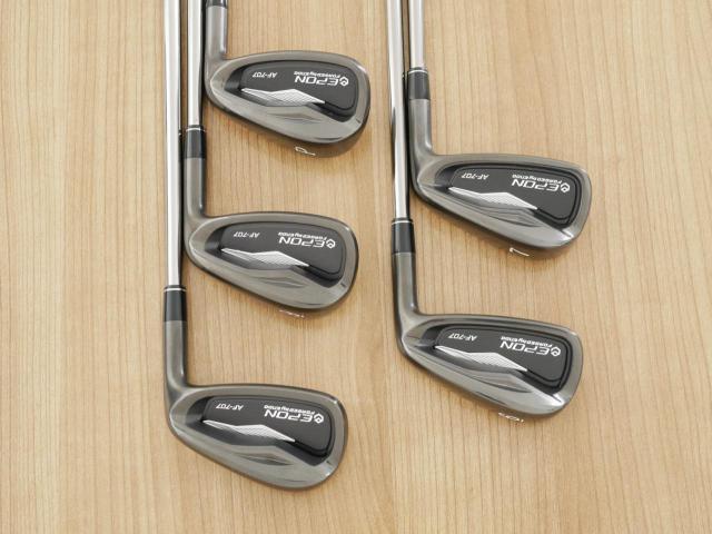 Iron set : Epon : ชุดเหล็ก EPON AF-707 Black Forged (หายากมาก ออกปี 2024 ใบใหญ่ ตีง่าย ไกล) มีเหล็ก 6-Pw (5 ชิ้น) ก้าน Fujikura Diamond Speeder 8 Flex S