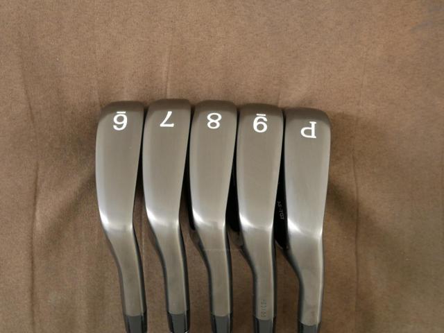 Iron set : Epon : ชุดเหล็ก EPON AF-707 Black Forged (หายากมาก ออกปี 2024 ใบใหญ่ ตีง่าย ไกล) มีเหล็ก 6-Pw (5 ชิ้น) ก้าน Fujikura Diamond Speeder 8 Flex S