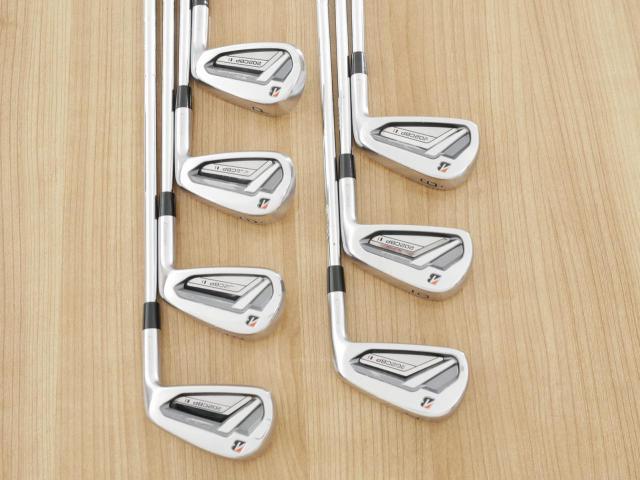 Iron set : Bridgestone : ชุดเหล็ก Bridgestone Tour B 202CBP Forged (ปี 2021) มีเหล็ก 4-Pw (7 ชิ้น) ก้านเหล็ก NS Pro Modus 105 Flex S