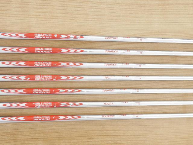 Iron set : Bridgestone : ชุดเหล็ก Bridgestone Tour B 202CBP Forged (ปี 2021) มีเหล็ก 4-Pw (7 ชิ้น) ก้านเหล็ก NS Pro Modus 105 Flex S