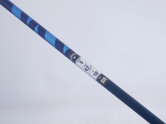 Fairway Wood : callaway : หัวไม้ 5 Callaway Paradym X (รุ่นปี 2023 Japan Spec.) Loft 18 ก้าน Fujikura Ventus TR 5 Flex SR