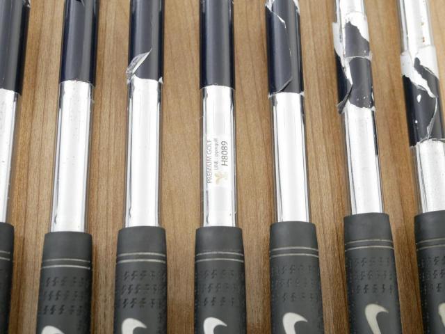 Iron set : Other Brand : ชุดเหล็ก Nike Slingshot (ใบใหญ่ ตีง่าย) มีเหล็ก 5-Pw,Sw (7 ชิ้น) ก้านเหล็ก Flex S