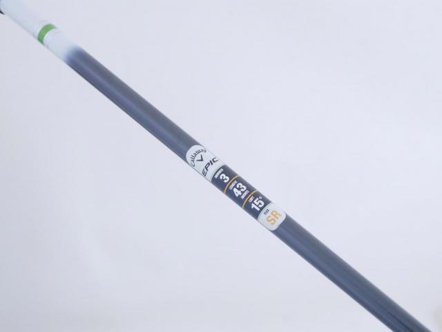 Fairway Wood : callaway : หัวไม้ 3 Callaway EPIC Speed (รุ่นปี 2021) Loft 15 ก้าน Mitsubishi Diamana 50 Flex SR