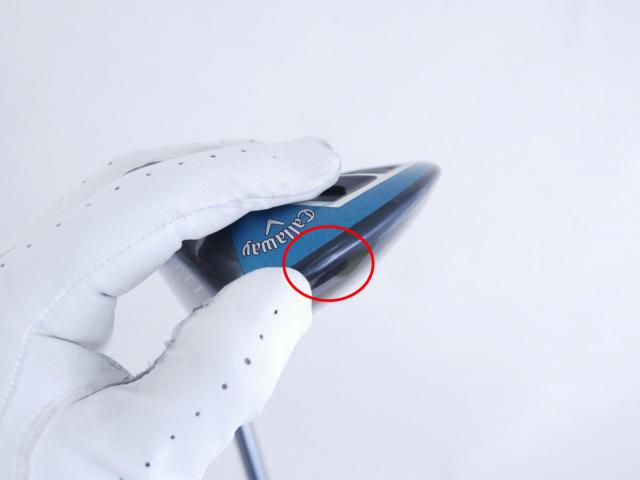 Fairway Wood : callaway : **มีบุบ** หัวไม้ 3 Callaway Rogue Star Loft 15 ก้าน Fujikura Speeder Evolution Flex R