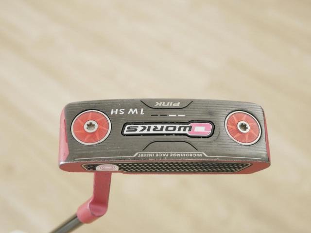 Putter : All : พัตเตอร์ Odyssey O-Works Pink 1W SH ยาว 34 นิ้ว