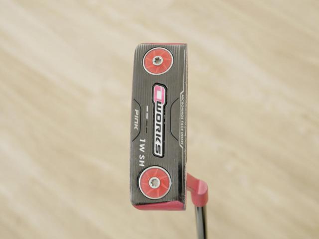 Putter : All : พัตเตอร์ Odyssey O-Works Pink 1W SH ยาว 34 นิ้ว