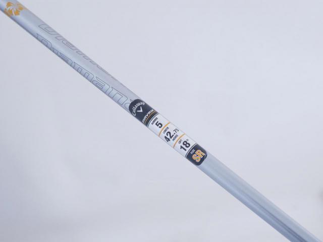 Fairway Wood : callaway : หัวไม้ 5 Callaway Mavrik (ออกปี 2020 Japan Spec.) Loft 18 ก้าน Mitsubishi Diamana 50 Flex SR