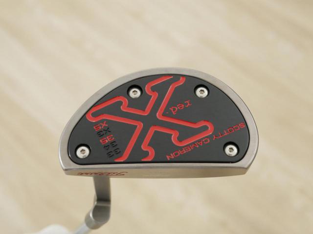 Putter : All : พัตเตอร์ Scotty Camaron Red X5 (Mallet) ยาว 35 นิ้ว
