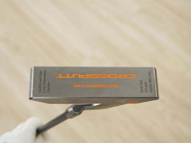 Putter : All : พัตเตอร์ Crossputt Dual Alignment Line CP-400 (เล็งง่ายมาก ลูกออกตรงมาก) ยาว 35 นิ้ว