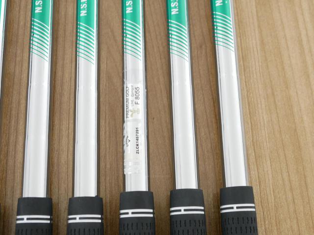 Iron set : Callaway : ชุดเหล็ก Callaway Apex Ti Fusion Black (รุ่นท็อปสุด แพงที่สุด ปี 2025 ของใหม่ 8 หมื่นบาท) มีเหล็ก 5-Pw (6 ชิ้น) ก้านเหล็ก NS Pro 950 NEO Flex S