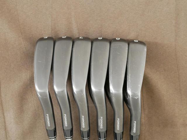 Iron set : Callaway : ชุดเหล็ก Callaway Apex Ti Fusion Black (รุ่นท็อปสุด แพงที่สุด ปี 2025 ของใหม่ 8 หมื่นบาท) มีเหล็ก 5-Pw (6 ชิ้น) ก้านเหล็ก NS Pro 950 NEO Flex S