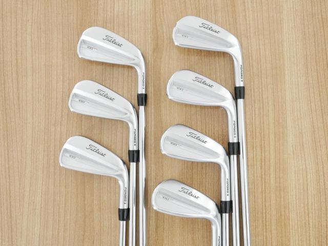 Iron set : Titleist : ชุดเหล็ก Titleist T100 Forged (ออกปี 2023 นุ่ม แน่น คม) มีเหล็ก 4-Pw (7 ชิ้น) ก้านเหล็ก Dynamic Gold S200