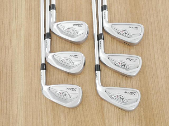 Iron set : Titleist : ชุดเหล็ก Titleist VG3 Forged (ออกปี 2019 Japan Spec. นุ่มแน่น) มีเหล็ก 5-Pw (6 ชิ้น) ก้านเหล็ก NS Pro Modus 105 Flex S