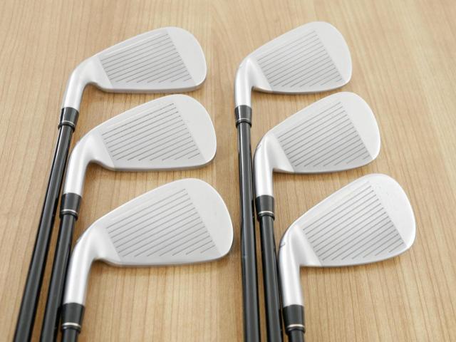 Iron set : Taylormade : ชุดเหล็ก Taylormade RocketBladez มีเหล็ก 5-Pw (6 ชิ้น) ก้านกราไฟต์ Flex R
