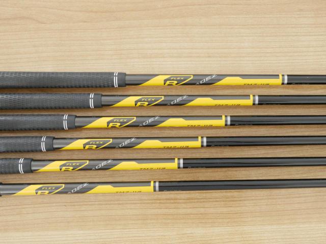 Iron set : Taylormade : ชุดเหล็ก Taylormade RocketBladez มีเหล็ก 5-Pw (6 ชิ้น) ก้านกราไฟต์ Flex R