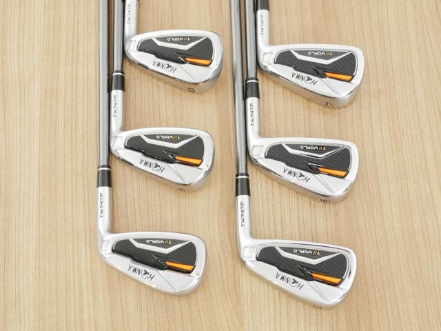 Iron set : Honma : ชุดเหล็ก Honma Tour World TW747P (รุ่นปี 2019) มีเหล็ก 5-10 (6 ชิ้น) ก้านกราไฟต์ Honma Vizard 50 Flex S