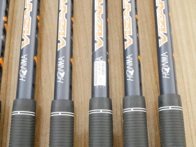 Iron set : Honma : ชุดเหล็ก Honma Tour World TW747P (รุ่นปี 2019) มีเหล็ก 5-10 (6 ชิ้น) ก้านกราไฟต์ Honma Vizard 50 Flex S
