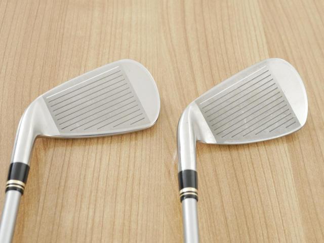 Iron set : Other Brand : ชุดเหล็ก Ryoma DSI (ตีง่ายมาก ไกลมากๆ หายากสุดๆ) มีเหล็ก 7-Pw,Aw,Sw (6 ชิ้น) ก้านตัวท็อป RYOMA BEYOND POWER IRON FLEX ∞