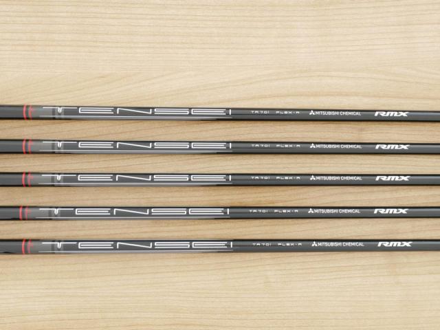 Iron set : Yamaha : ชุดเหล็ก Yamaha RMX VDX (รุ่นล่าสุด ออกปี 2024 ตีไกลและง่ายมากๆๆ ค่า MOI สูงสุด) มีเหล็ก 6-Pw (5 ชิ้น) ก้านกราไฟต์ Mitsubishi TENSEI TR 70i Flex R