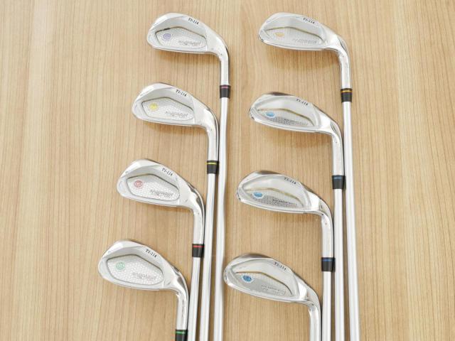 Iron set : Kasco : ชุดเหล็ก Kasco TARO Big Super Hyten (หน้าเด้ง ตีง่าย ไกล) มีเหล็ก 5-Pw,Aw,Sw (8 ชิ้น) ก้านกราไฟต์ Flex R