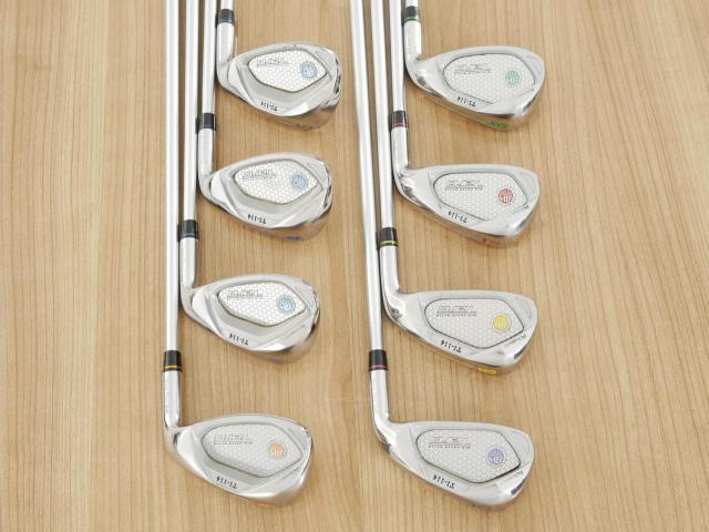Iron set : Kasco : ชุดเหล็ก Kasco TARO Big Super Hyten (หน้าเด้ง ตีง่าย ไกล) มีเหล็ก 5-Pw,Aw,Sw (8 ชิ้น) ก้านกราไฟต์ Flex R