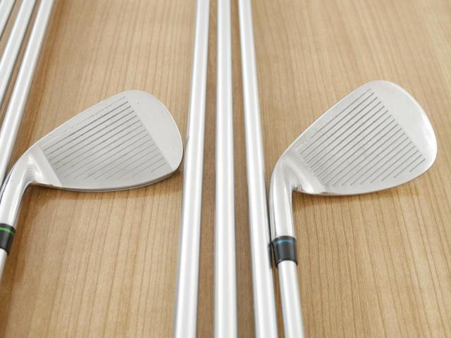 Iron set : Kasco : ชุดเหล็ก Kasco TARO Big Super Hyten (หน้าเด้ง ตีง่าย ไกล) มีเหล็ก 5-Pw,Aw,Sw (8 ชิ้น) ก้านกราไฟต์ Flex R