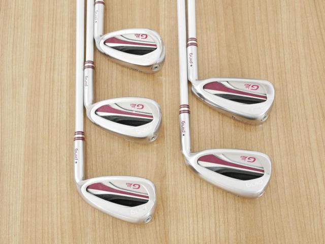 Lady club : All : ชุดเหล็ก Ping G Le2 (ปี 2021 Japan Spec. ใบใหญ่ ตีง่ายมาก) มีเหล็ก 7-Pw,Sw (5 ชิ้น) ก้านกราไฟต์ Ping ULT 240 Flex A (Lady)