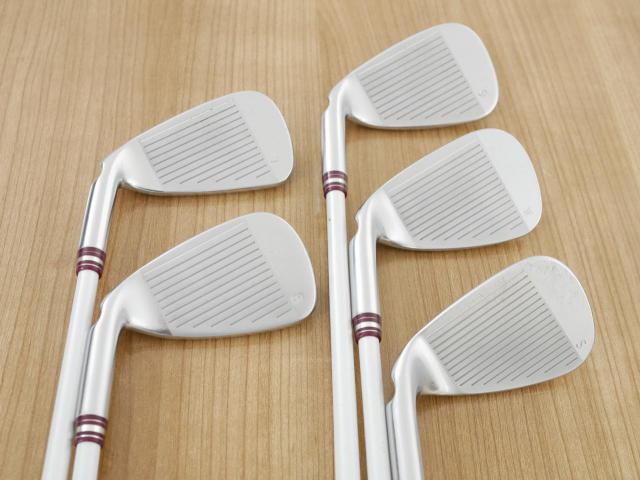 Lady club : All : ชุดเหล็ก Ping G Le2 (ปี 2021 Japan Spec. ใบใหญ่ ตีง่ายมาก) มีเหล็ก 7-Pw,Sw (5 ชิ้น) ก้านกราไฟต์ Ping ULT 240 Flex A (Lady)