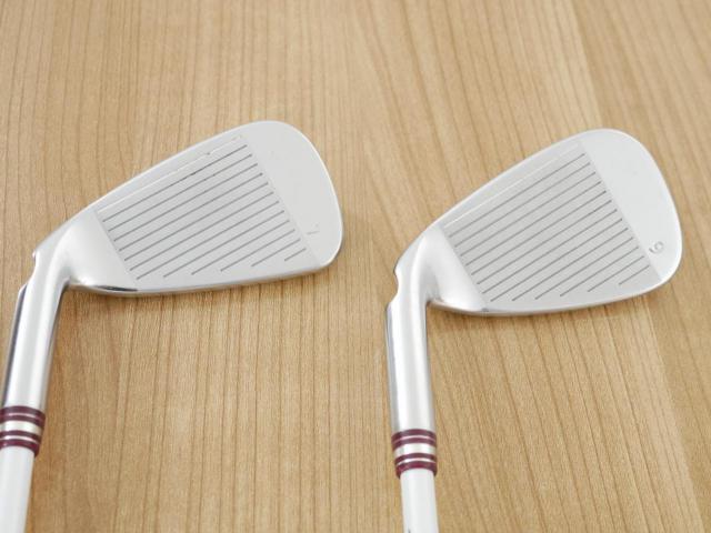 Lady club : All : ชุดเหล็ก Ping G Le2 (ปี 2021 Japan Spec. ใบใหญ่ ตีง่ายมาก) มีเหล็ก 7-Pw,Sw (5 ชิ้น) ก้านกราไฟต์ Ping ULT 240 Flex A (Lady)