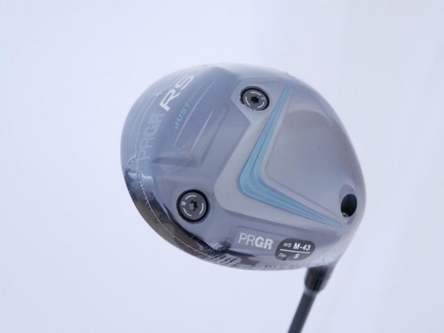 Driver : PRGR : **ของใหม่ ยังไม่แกะพลาสติก** ไดรเวอร์ PRGR RS X JUST (ปี 2025) Loft 10.5 ก้าน Mitsubishi TENSEI Flex S