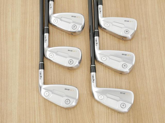 Iron set : Honma : ชุดเหล็ก Honma LB-818 (ออกปี 2021 หน้าเด้ง ตีง่าย ไกล) มีเหล็ก 5-10 (6 ชิ้น) ก้านกราไฟต์ Honma Vizard 60 Flex R