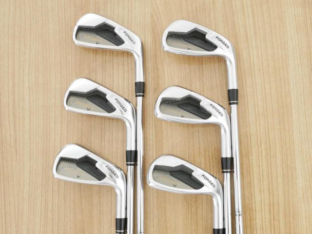 Iron set : Callaway : ชุดเหล็ก Callaway Legacy V (Forged) มีเหล็ก 5-Pw (6 ชิ้น) ก้านเหล็ก Memphis 10 Flex SR